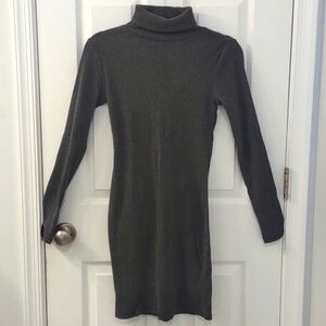 NWOT Old Navy Ribbed Turtleneck Fitted Mini Dress Size S
